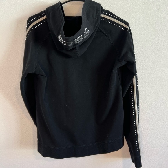 BCG max azria women’s black studded jacket size medium - Picture 5 of 10